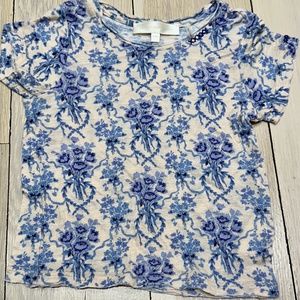 LoveShackFancy Girls Mini Calix Tee 4-5Y